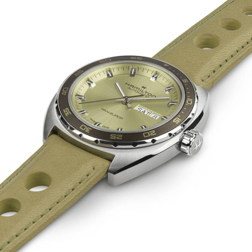 detail Hamilton American Classic Pan Europ Day Date Auto H35445860