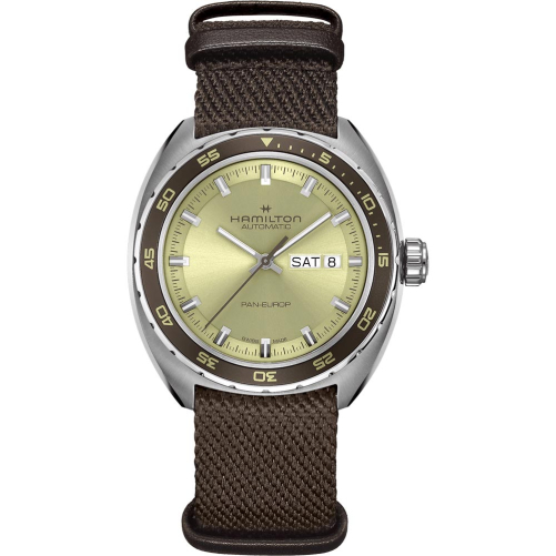 detail Hamilton American Classic Pan Europ Day Date Auto H35445860