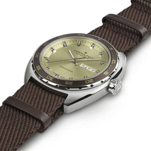 detail Hamilton American Classic Pan Europ Day Date Auto H35445860