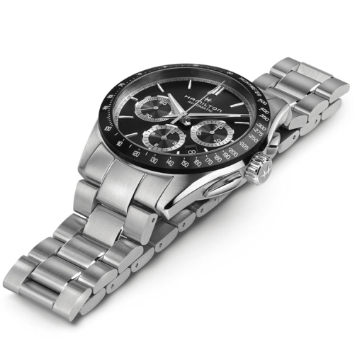 detail Hamilton Jazzmaster Performer Auto Chrono H36606130