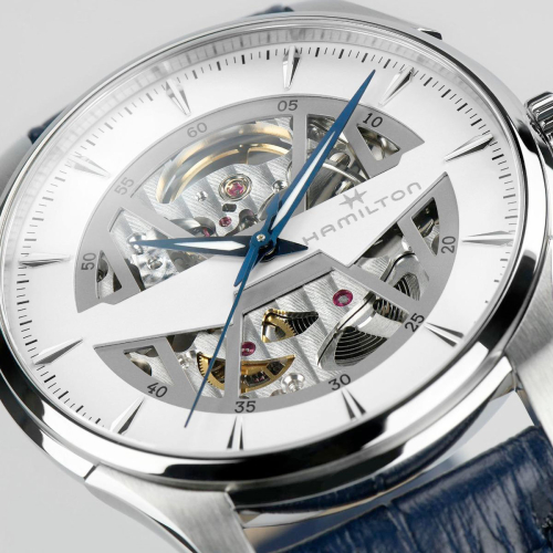 detail Hamilton Jazzmaster Skeleton Automatic H42535610
