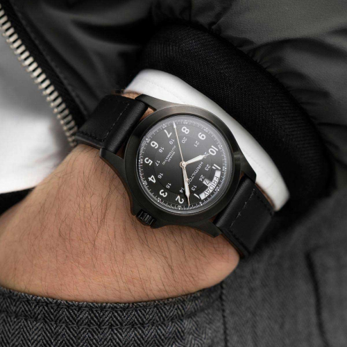 detail Hamilton Khaki Field King H64465733