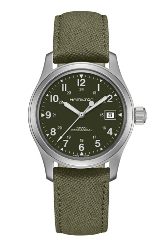 detail Hamilton Khaki Field Mechanical H69439363
