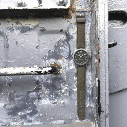 detail Hamilton Khaki Field Mechanical H69439363