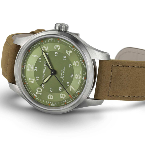 detail Hamilton Khaki Field Titanium Auto H70545560
