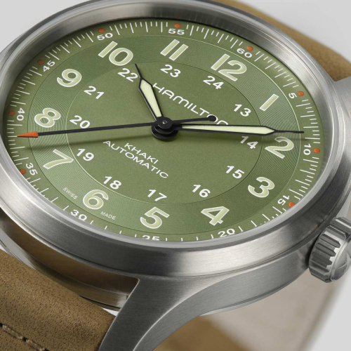 detail Hamilton Khaki Field Titanium Auto H70545560