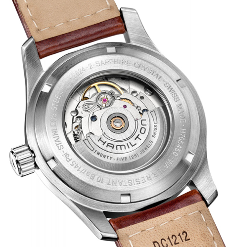 detail Hamilton Khaki Field Automatic H70555533