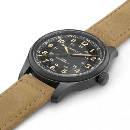 detail Hamilton Khaki Field Titanium Auto H70665533