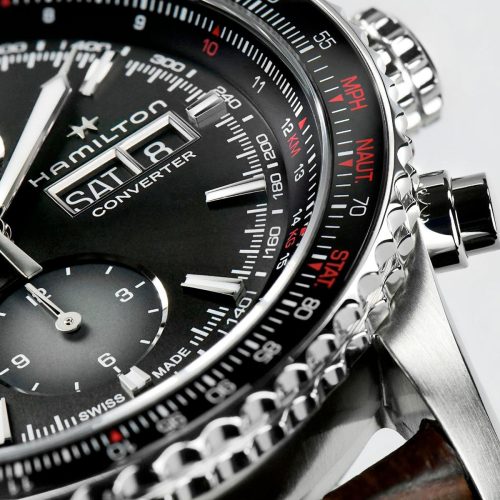 detail Hamilton Khaki Aviation Converter Auto Chrono H76726530