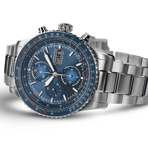 detail Hamilton Khaki Aviation Converter Auto Chrono H76746140