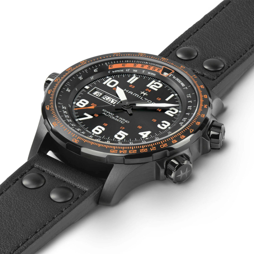 detail Hamilton Aviation X-Wind Day Date Auto H77785733