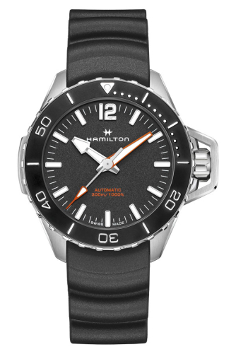 detail Hamilton Khaki Navy Frogman Auto H77825330
