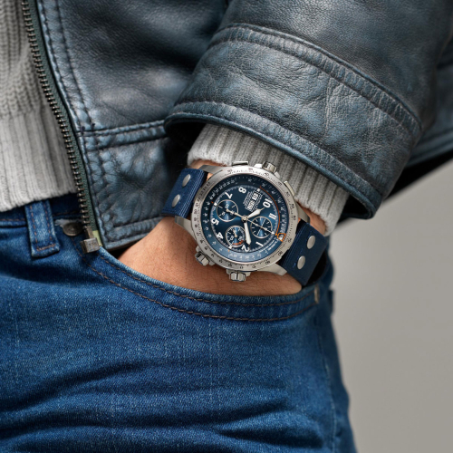 detail Hamilton Khaki Aviation X-Wind Auto Chrono 45mm H77906940