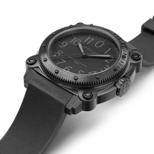 detail Hamilton Khaki Navy BeLOWZERO Auto Limited Edition H78505331