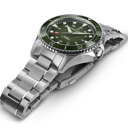 detail Hamilton Khaki Navy Scuba Auto H82525160