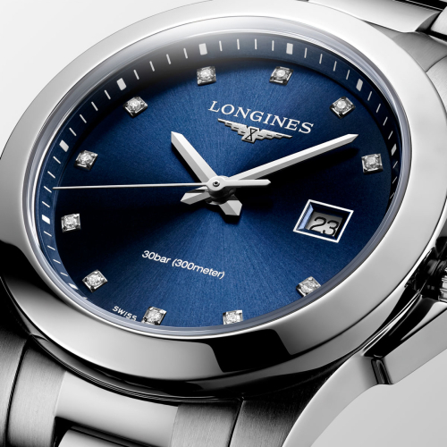 detail Longines Conquest L3.376.4.97.6