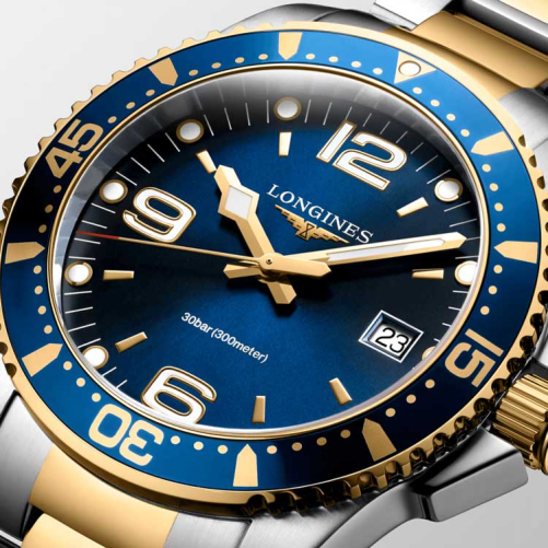 detail Longines HydroConquest L3.740.3.96.7