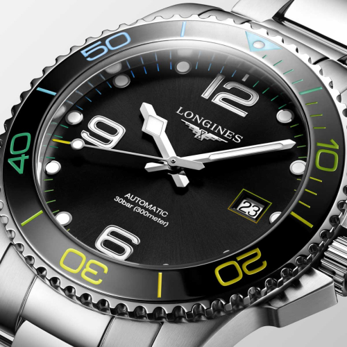 detail Longines HydroConquest XXII Commonwealth Games L3.781.4.59.6