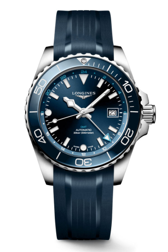 detail Longines HydroConquest GMT L3.790.4.96.9