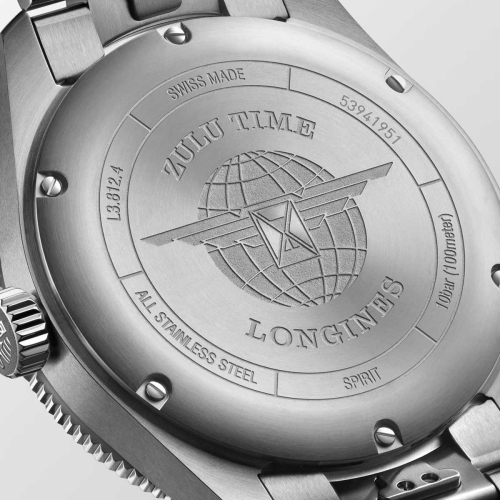 detail Longines Spirit Zulu Time L3.812.4.63.6
