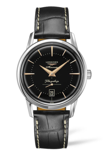 detail Longines Flagship Heritage L4.795.4.58.0