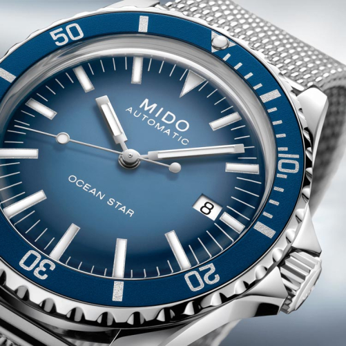 detail Mido Ocean Star Tribute M026.807.11.041.01