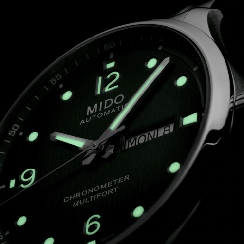 detail Mido Multifort M Chronometer M038.431.11.097.00