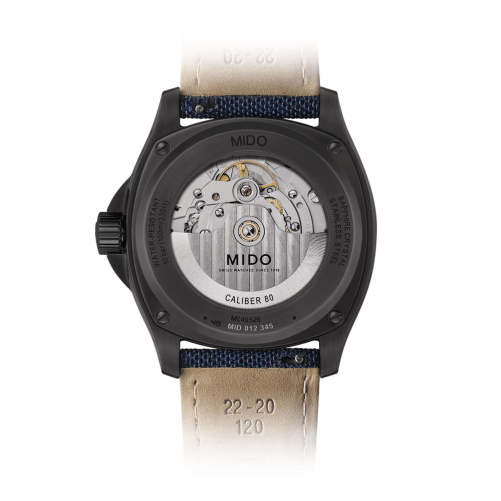 detail Mido Multifort TV Big Date M049.526.37.041.00