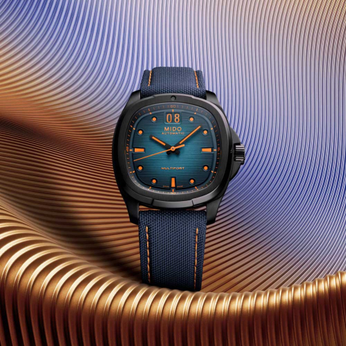 detail Mido Multifort TV Big Date M049.526.37.041.00