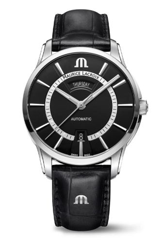 detail Maurice Lacroix Pontos Day Date PT6358-SS001-332-2