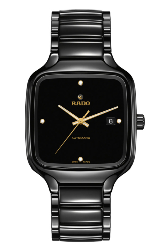 detail Rado True Square Automatic Diamonds R27078722