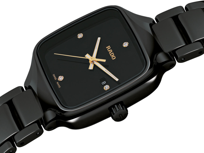 detail Rado True Square Diamonds R27080722