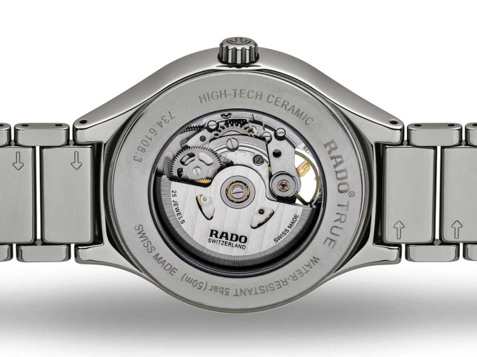 detail Rado True Round Secret R27108312