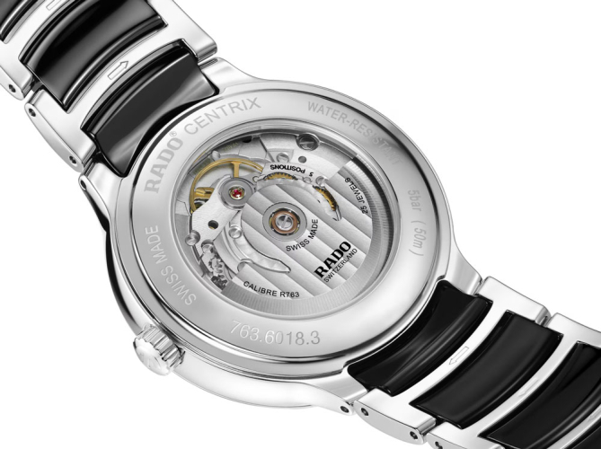 detail Rado Centrix Automatic Diamonds R30018742