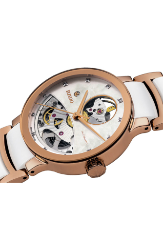 detail Rado Centix Ladies Automatic Open Heart Diamonds R30248902