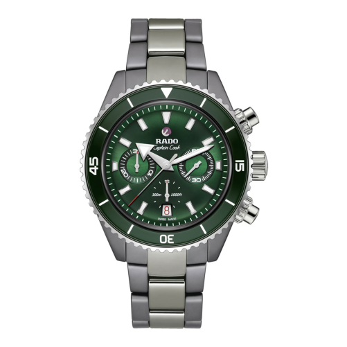 detail Rado Captain Cook High-Tech Ceramic Automatic Chronograph R32189313