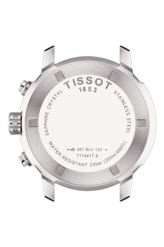 detail Tissot PRC 200 Chronograph T114.417.11.037.00