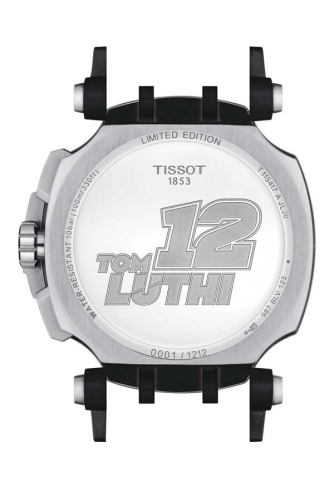 detail Tissot T-Race Thomas Lüthi 2020 Limited Edition T115.417.27.057.03
