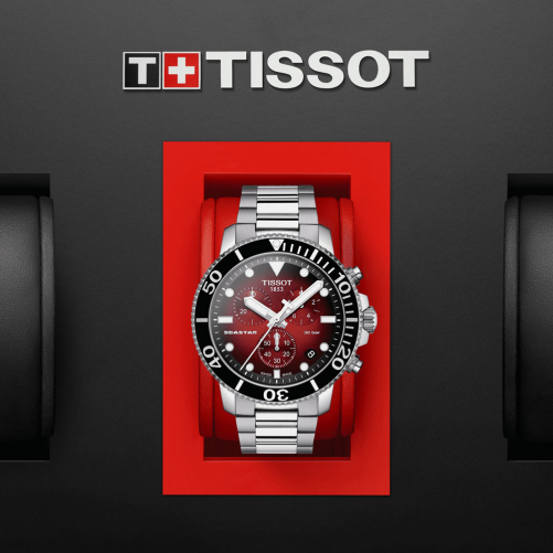 detail Tissot Seastar 1000 Quartz Chronograph T120.417.11.421.00