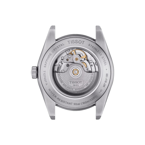 detail Tissot Gentleman Powermatic 80 Silicium T127.407.11.051.00