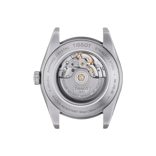 detail Tissot Gentleman Powermatic 80 Silicium T127.407.11.351.00