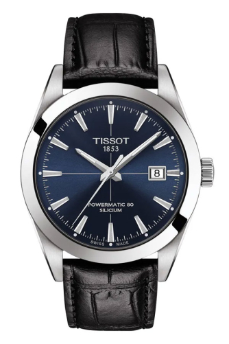 detail Tissot Gentleman Powermatic 80 Silicium T127.407.16.041.01
