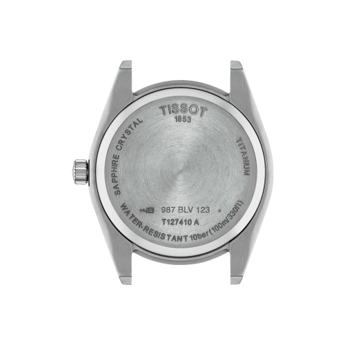 detail Tissot Gentleman Titanium T127.410.44.081.00