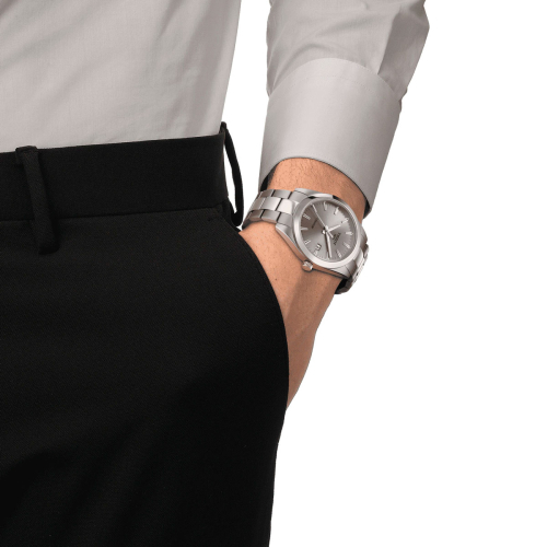 detail Tissot Gentleman Titanium T127.410.44.081.00
