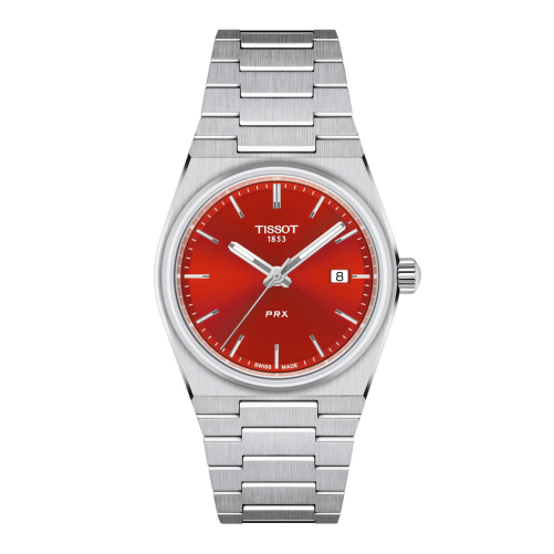 detail Tissot PRX Quartz 35mm T137.210.11.421.00
