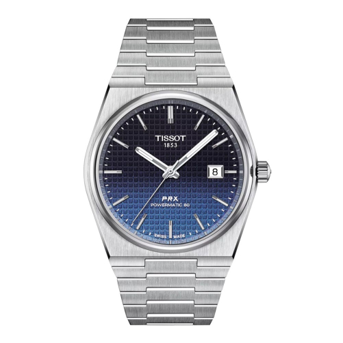 detail Tissot PRX Powermatic 80 Gradient 40mm T137.407.11.051.01
