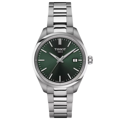 detail Tissot PR100 Quartz 34mm T150.210.11.091.00