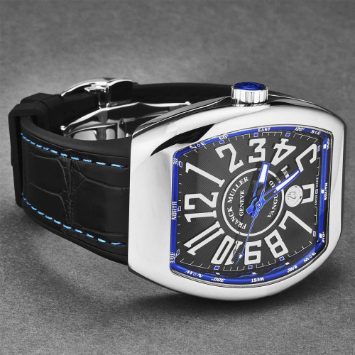 detail Franck Muller Vanguard Blue Concept V 45 SC DT BL CONC NR