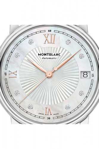 detail Montblanc Tradition Date Automatic 114957