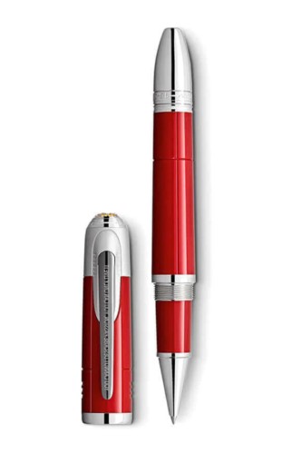 detail Montblanc Great Characters Enzo Ferrari Special Edition Rollerball 127175